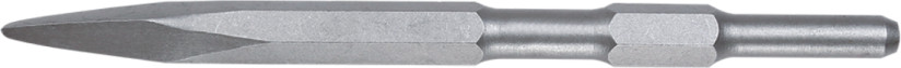 Hex pointed chisel